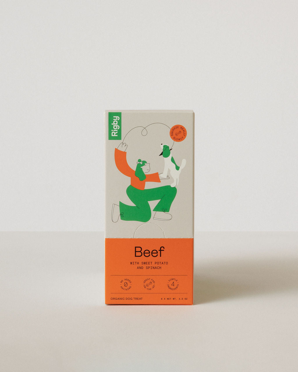 Organic Beef Pouch - 6 Pack