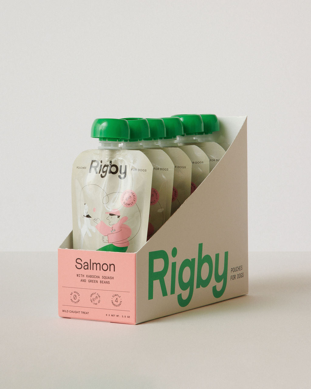 Organic Salmon Pouch - 6 Pack